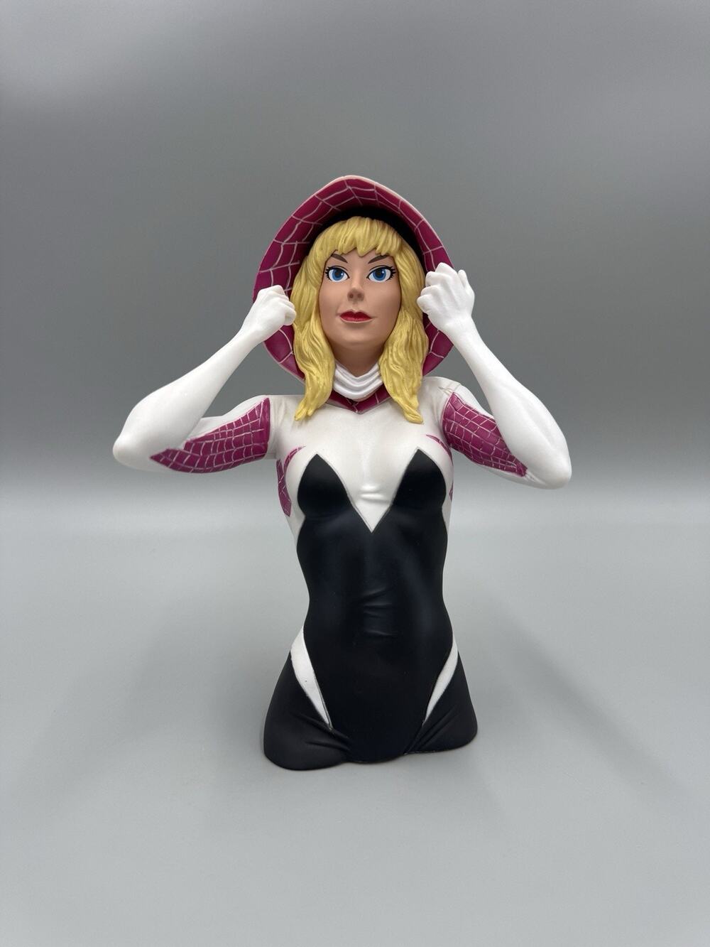 Spider-Gwen Unmasked Bank Bust Monogram Marvel